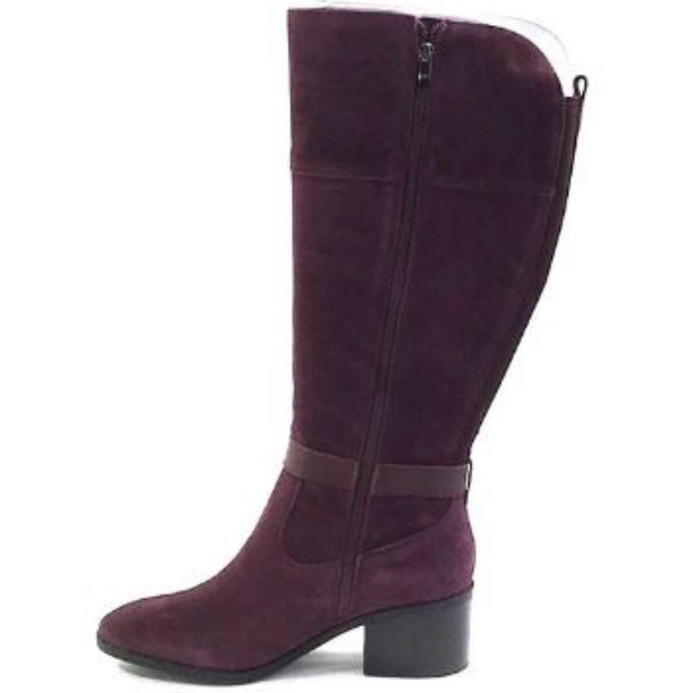 Marc Fisher Medium Calf Suede Tall Shaft Boots - Picture 5 of 10